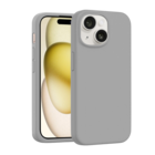 Coverzs Coverzs iPhone 14 Luxus Silikon MagSafe Hülle (Grau)