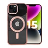 Coverzs Coverzs iPhone 15 Hardcase mit Kameracover (Roségold) Coverzs Coverzs iPhone 15 Hardcase mit Kameracover (Roségold)