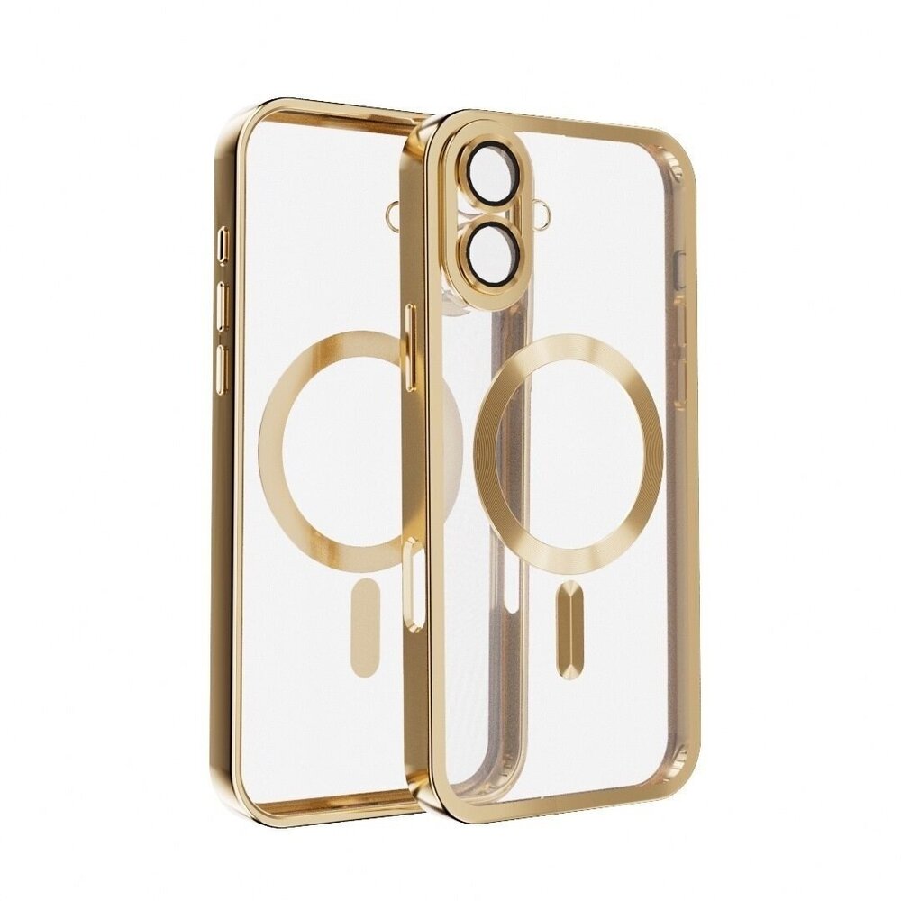 Coverzs Coverzs iPhone 16 Hardcase mit Kameracover (Gold)