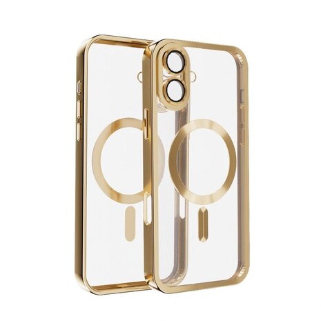 Coverzs Coverzs iPhone 16 Hardcase mit Kameracover (Gold)