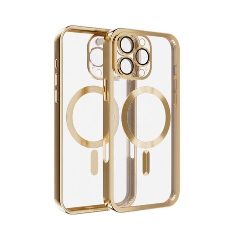 Coverzs Coverzs iPhone 16 Pro Max Hardcase mit Kameracover (Gold)
