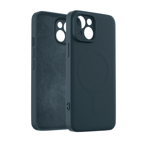 ShieldCase® ShieldCase iPhone 13 Silikon MagSafe back cover (Dunkelblau) ShieldCase® ShieldCase iPhone 13 Silikon MagSafe back cover (Dunkelblau)