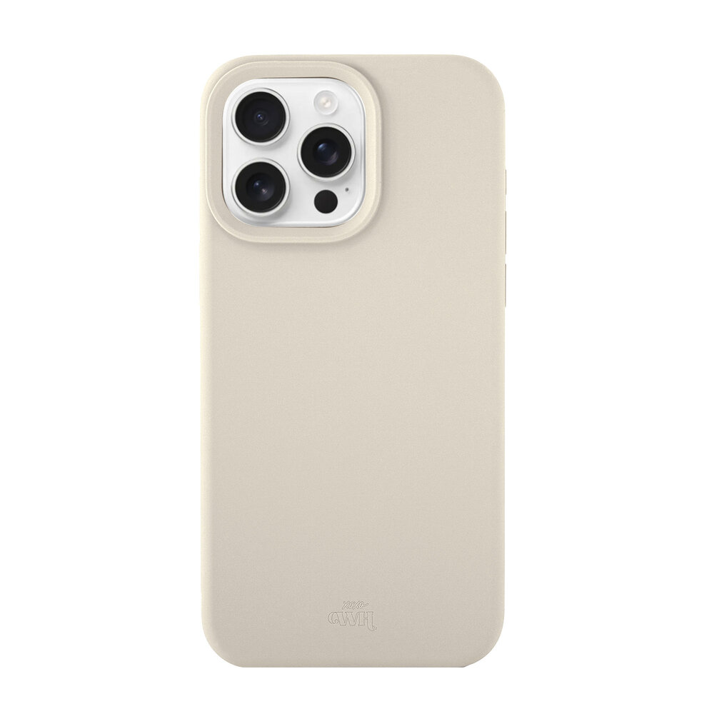 xoxo Wildhearts xoxo Wildhearts Shockproof Silikonhülle Beige - iPhone 14 Pro