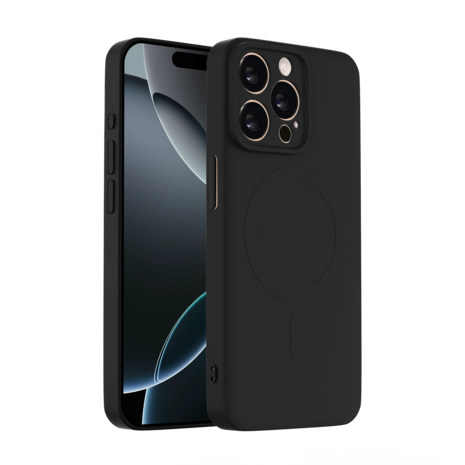 ShieldCase® ShieldCase iPhone 15 Pro Max Silikon MagSafe back cover (Schwarz) ShieldCase® ShieldCase iPhone 15 Pro Max Silikon MagSafe back cover (Schwarz)