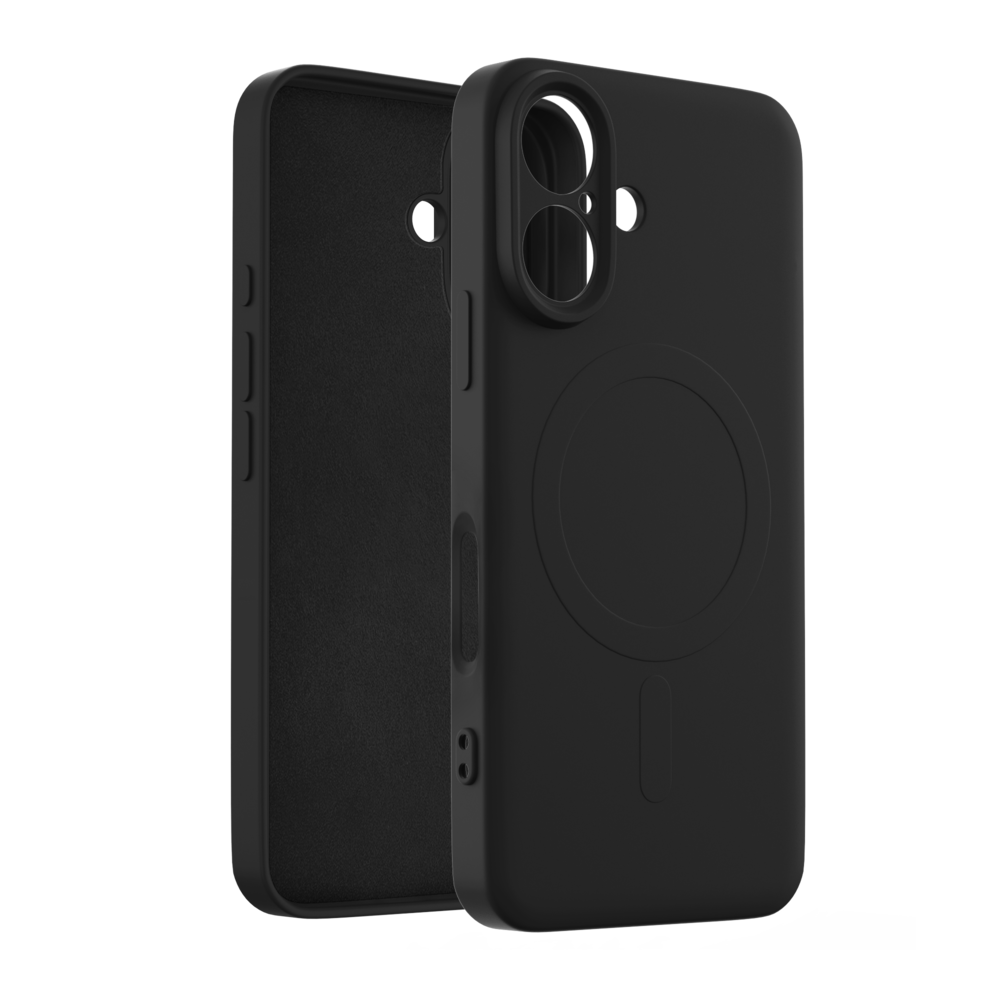 ShieldCase® ShieldCase iPhone 16 Plus Silikon MagSafe back cover (Schwarz) ShieldCase® ShieldCase iPhone 16 Plus Silikon MagSafe back cover (Schwarz)