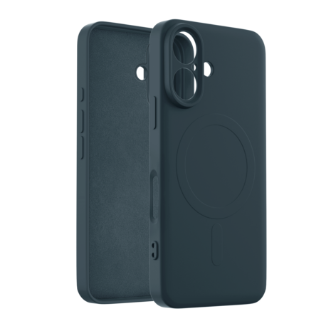 ShieldCase® ShieldCase iPhone 16 Plus Silikon MagSafe back cover (Dunkelblau) ShieldCase® ShieldCase iPhone 16 Plus Silikon MagSafe back cover (Dunkelblau)