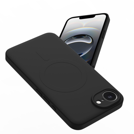 ShieldCase® ShieldCase iPhone 16e Silikon MagSafe back cover (Schwarz) ShieldCase® ShieldCase iPhone 16e Silikon MagSafe back cover (Schwarz)