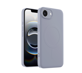 ShieldCase® iPhone 16e Silikon MagSafe back cover (Lila)