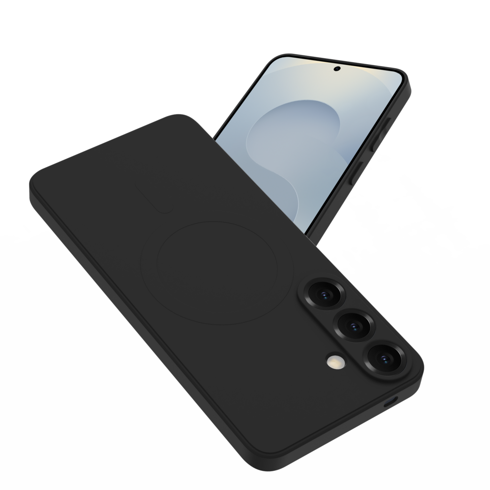 ShieldCase® ShieldCase Samsung Galaxy S24 Plus Silikon MagSafe back cover (Schwarz) ShieldCase® ShieldCase Samsung Galaxy S24 Plus Silikon MagSafe back cover (Schwarz)