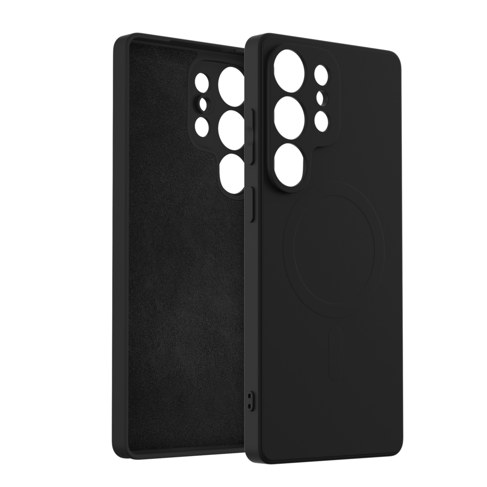 ShieldCase® ShieldCase Samsung Galaxy S24 Ultra Silikon MagSafe back cover (Schwarz) ShieldCase® ShieldCase Samsung Galaxy S24 Ultra Silikon MagSafe back cover (Schwarz)