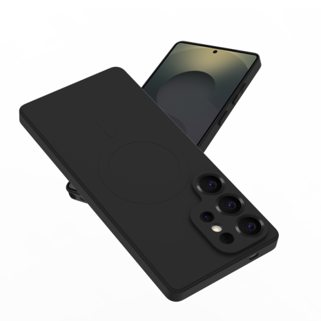 ShieldCase® ShieldCase Samsung Galaxy S24 Ultra Silikon MagSafe back cover (Schwarz) ShieldCase® ShieldCase Samsung Galaxy S24 Ultra Silikon MagSafe back cover (Schwarz)