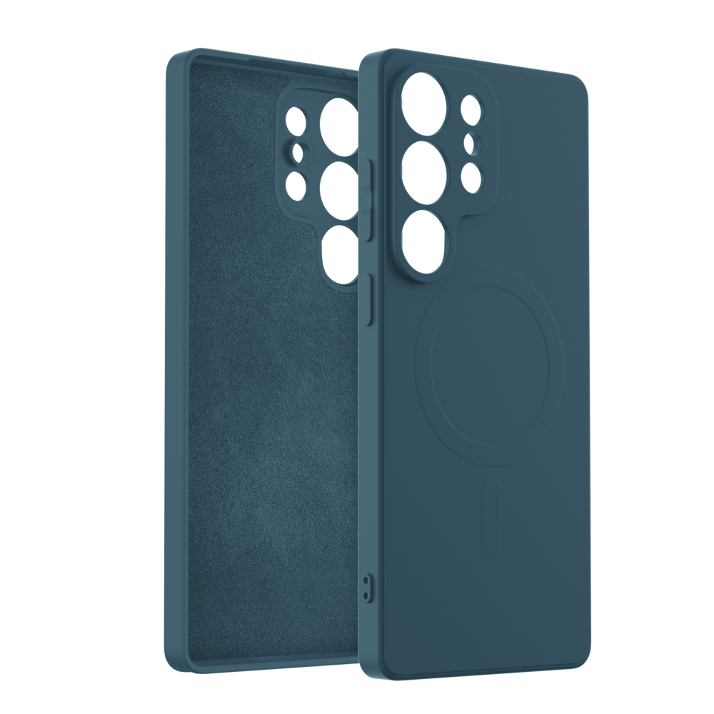 ShieldCase® ShieldCase Samsung Galaxy S24 Ultra Silikon MagSafe back cover (Dunkelblau) ShieldCase® ShieldCase Samsung Galaxy S24 Ultra Silikon MagSafe back cover (Dunkelblau)