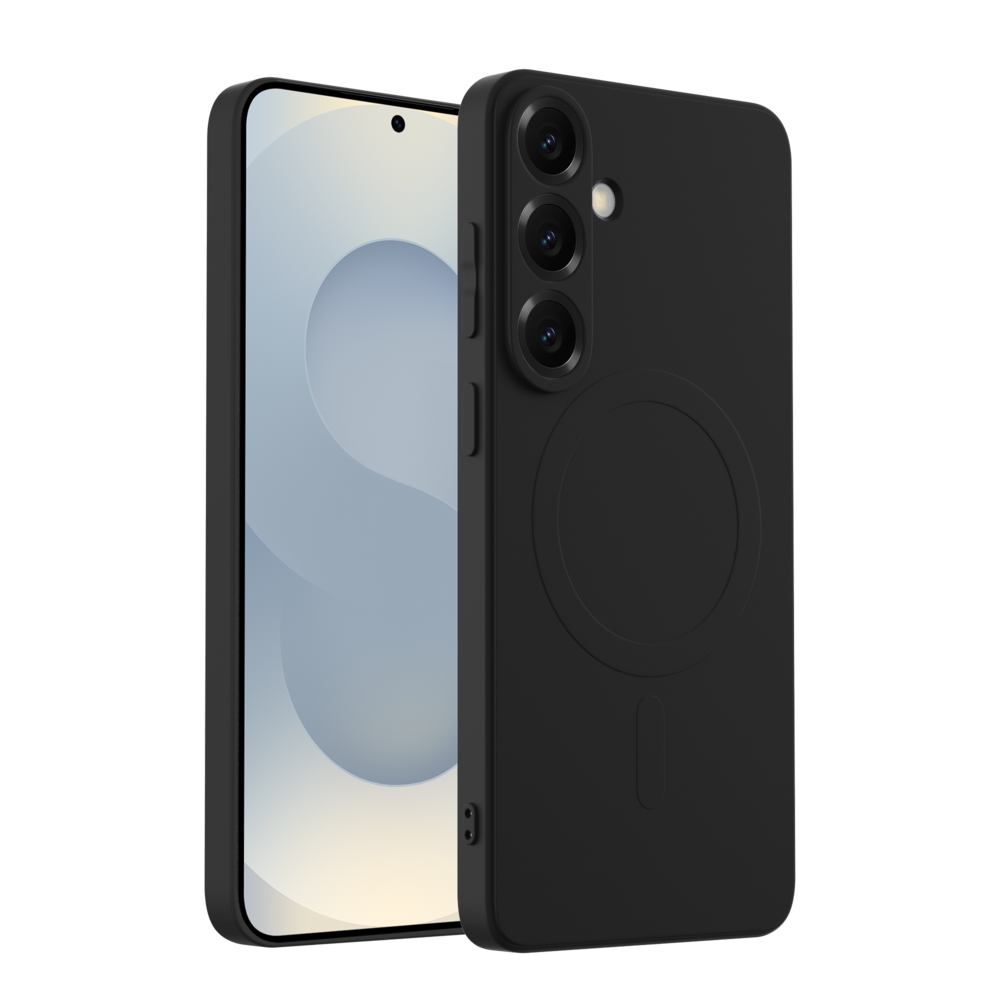 ShieldCase® ShieldCase Samsung Galaxy S25 Silikon MagSafe back cover (Schwarz) ShieldCase® ShieldCase Samsung Galaxy S25 Silikon MagSafe back cover (Schwarz)