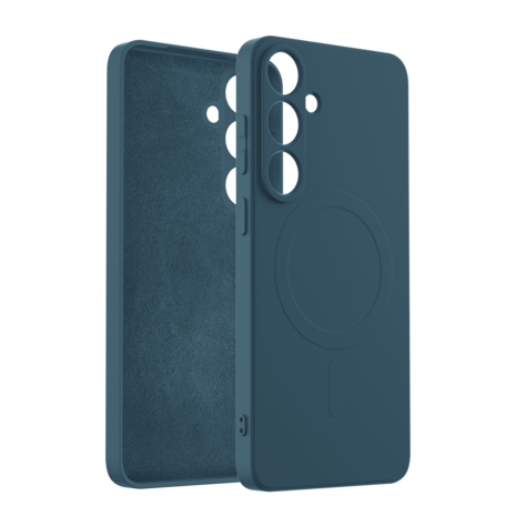 ShieldCase® ShieldCase Samsung Galaxy S25 Silikon MagSafe back cover (Dunkelblau) ShieldCase® ShieldCase Samsung Galaxy S25 Silikon MagSafe back cover (Dunkelblau)