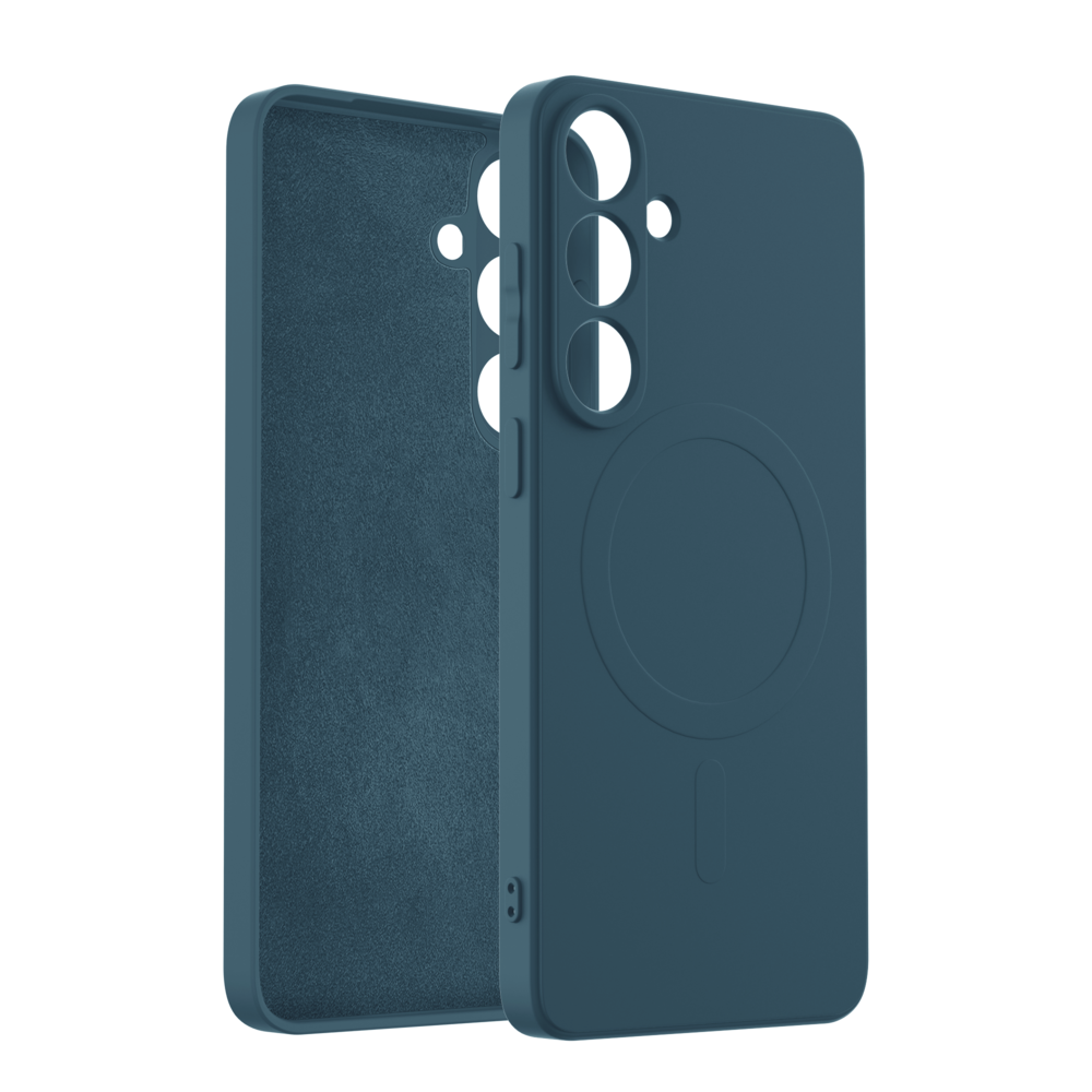 ShieldCase® ShieldCase Samsung Galaxy S25 Plus Silikon MagSafe back cover (Dunkelblau) ShieldCase® ShieldCase Samsung Galaxy S25 Plus Silikon MagSafe back cover (Dunkelblau)