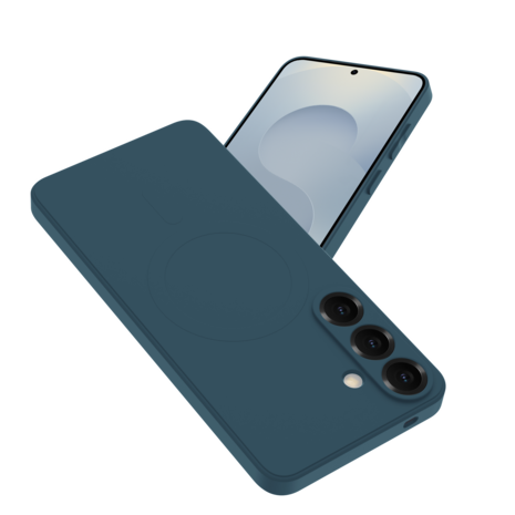 ShieldCase® ShieldCase Samsung Galaxy S25 Plus Silikon MagSafe back cover (Dunkelblau) ShieldCase® ShieldCase Samsung Galaxy S25 Plus Silikon MagSafe back cover (Dunkelblau)