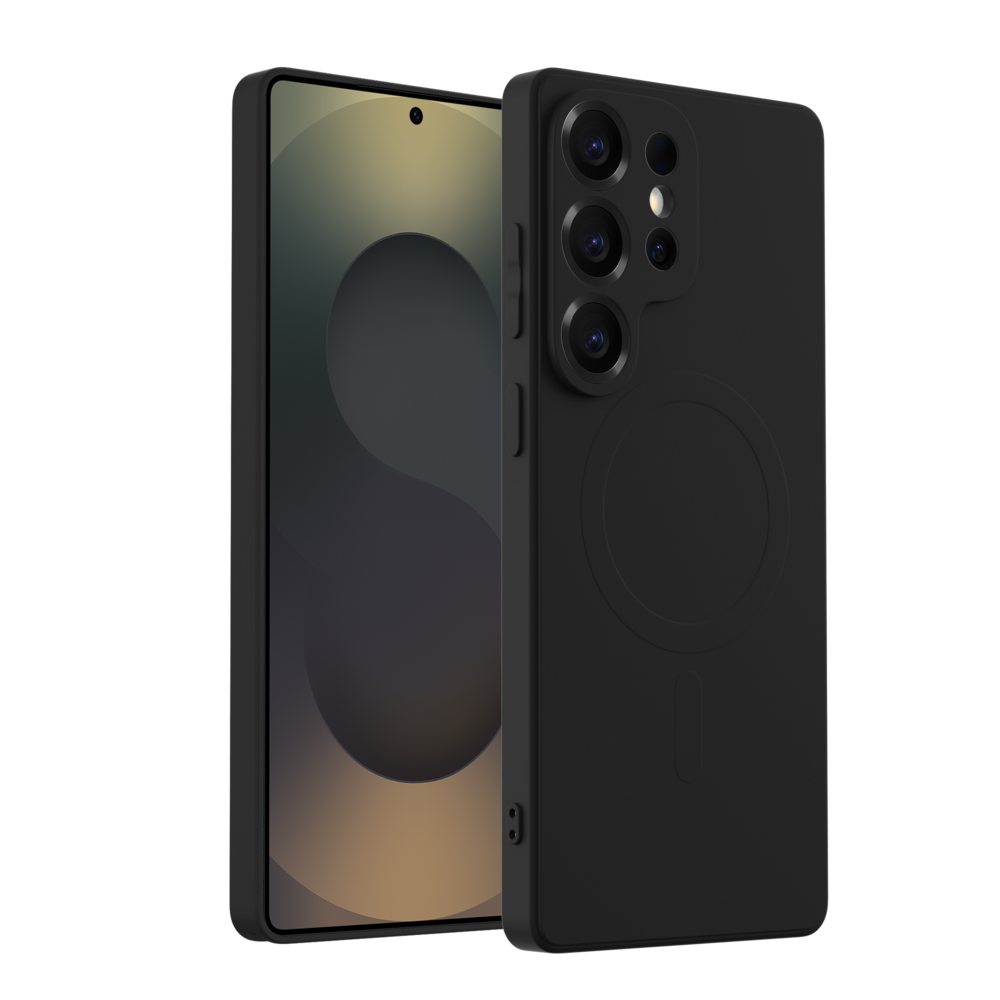 ShieldCase® ShieldCase Samsung Galaxy S25 Ultra Silikon MagSafe back cover (Schwarz) ShieldCase® ShieldCase Samsung Galaxy S25 Ultra Silikon MagSafe back cover (Schwarz)