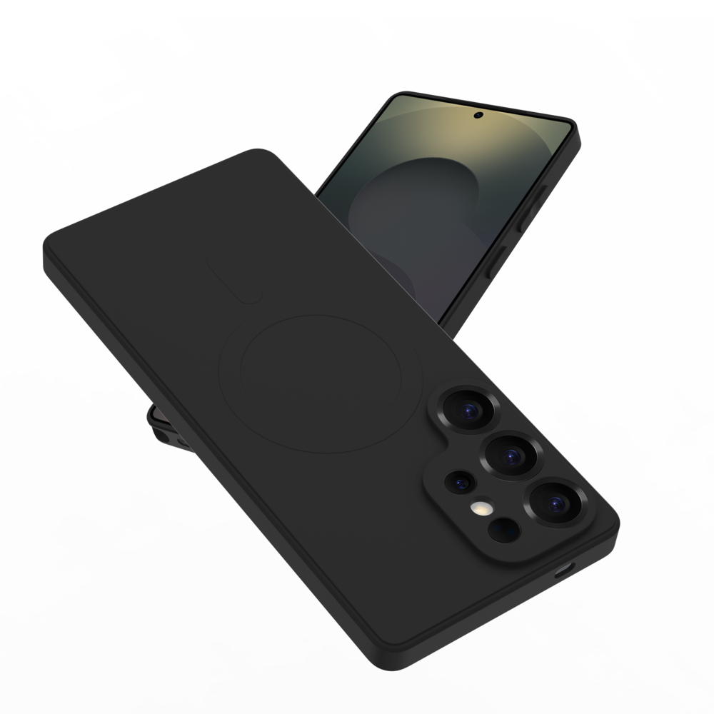 ShieldCase® ShieldCase Samsung Galaxy S25 Ultra Silikon MagSafe back cover (Schwarz) ShieldCase® ShieldCase Samsung Galaxy S25 Ultra Silikon MagSafe back cover (Schwarz)