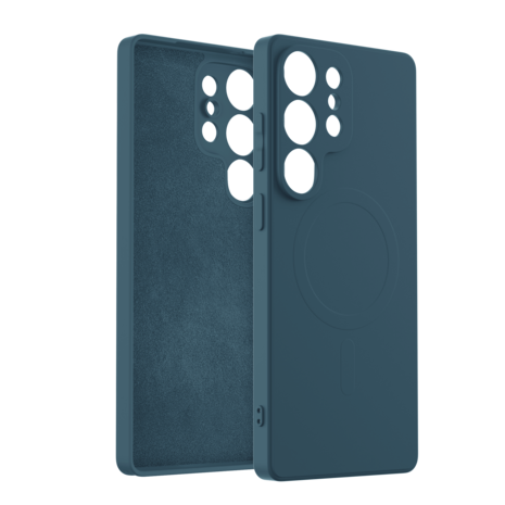 ShieldCase® ShieldCase Samsung Galaxy S25 Ultra Silikon MagSafe back cover (Dunkelblau) ShieldCase® ShieldCase Samsung Galaxy S25 Ultra Silikon MagSafe back cover (Dunkelblau)