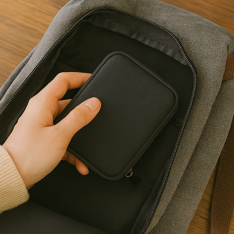 Coverzs Coverzs Laptop-Zubehörtasche für Maus, Stifte und Ladegerät Coverzs Coverzs Laptop-Zubehörtasche für Maus, Stifte und Ladegerät