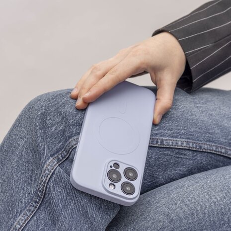 ShieldCase® ShieldCase iPhone 14 Pro Silikon MagSafe back cover (Lila) ShieldCase® ShieldCase iPhone 14 Pro Silikon MagSafe back cover (Lila)