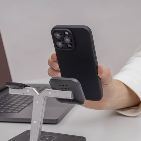 ShieldCase® ShieldCase iPhone 15 Pro Max Silikon MagSafe back cover (Schwarz) ShieldCase® ShieldCase iPhone 15 Pro Max Silikon MagSafe back cover (Schwarz)