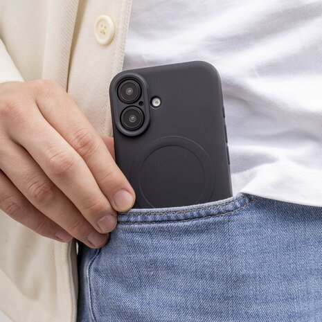 ShieldCase® ShieldCase iPhone 16 Plus Silikon MagSafe back cover (Schwarz) ShieldCase® ShieldCase iPhone 16 Plus Silikon MagSafe back cover (Schwarz)