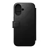 Nomad Nomad iPhone 16 Modern Folio Leder bookcase (Schwarz) Nomad Nomad iPhone 16 Modern Folio Leder bookcase (Schwarz)