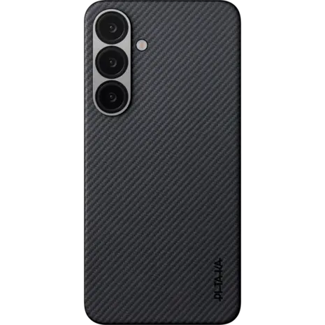 Pitaka Pitaka Samsung Galaxy S25 slim Hülle (Schwarz/Grau)