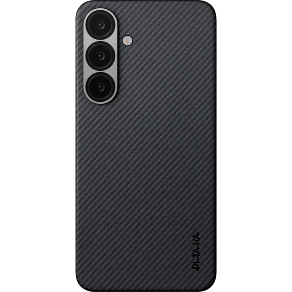 Pitaka Pitaka Samsung Galaxy S25 Plus slim Hülle (Schwarz/Grau)