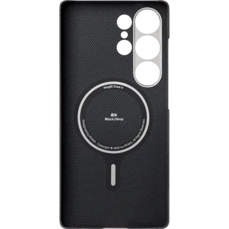 Pitaka Pitaka Samsung Galaxy S25 Ultra slim Hülle (Schwarz/Grau)