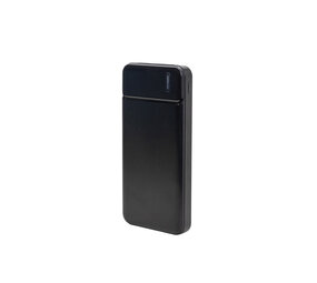 Coverzs Ultradunne 10.000 mAh powerbank (Schwarz)