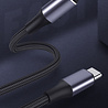 Coverzs Coverzs 100W USB-C braided ladegerät - 1m (Schwarz) Coverzs Coverzs 100W USB-C braided ladegerät - 1m (Schwarz)