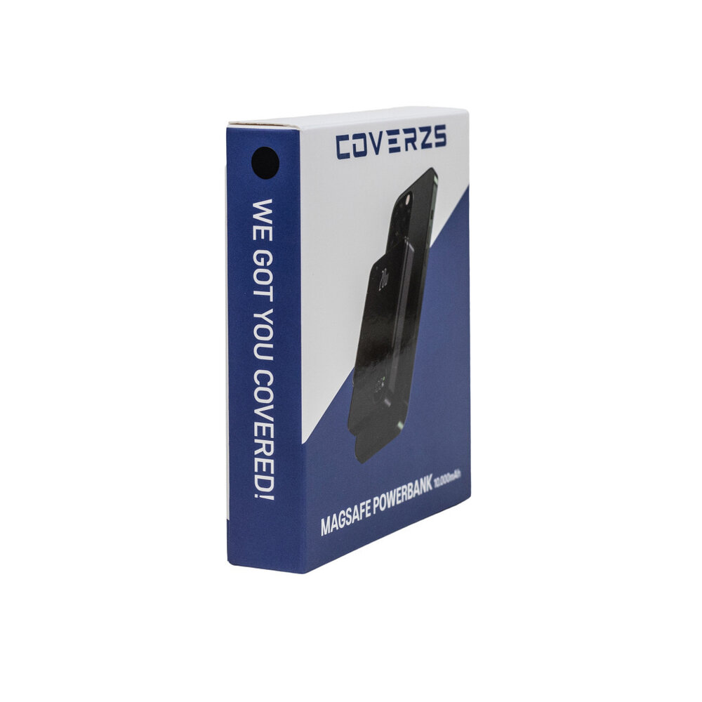 Coverzs Coverzs 20W MagSafe Solid 5.000 mAh Powerbank (Schwarz)