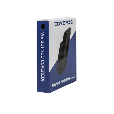 Coverzs Coverzs 20W MagSafe Solid 5.000 mAh Powerbank (Schwarz)