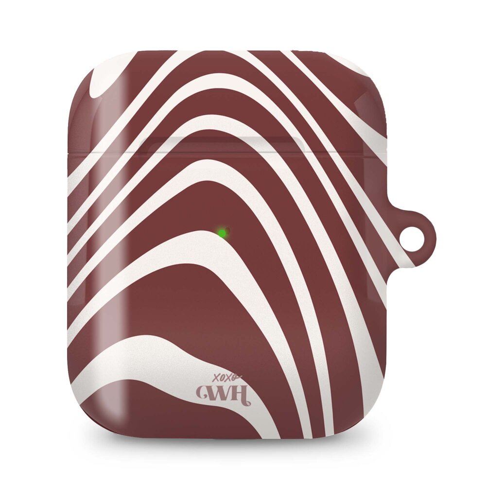 xoxo Wildhearts xoxo Wildhearts AirPods 1 & 2 - Boogie Wonderland Red Hülle