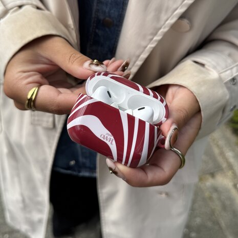 xoxo Wildhearts xoxo Wildhearts AirPods 1 & 2 - Boogie Wonderland Red Hülle