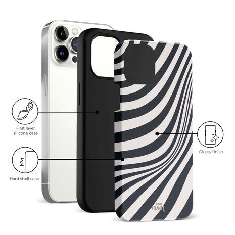 xoxo Wildhearts xoxo Wildhearts Optical Illusion - iPhone 12 Pro Hülle xoxo Wildhearts xoxo Wildhearts Optical Illusion - iPhone 12 Pro Hülle