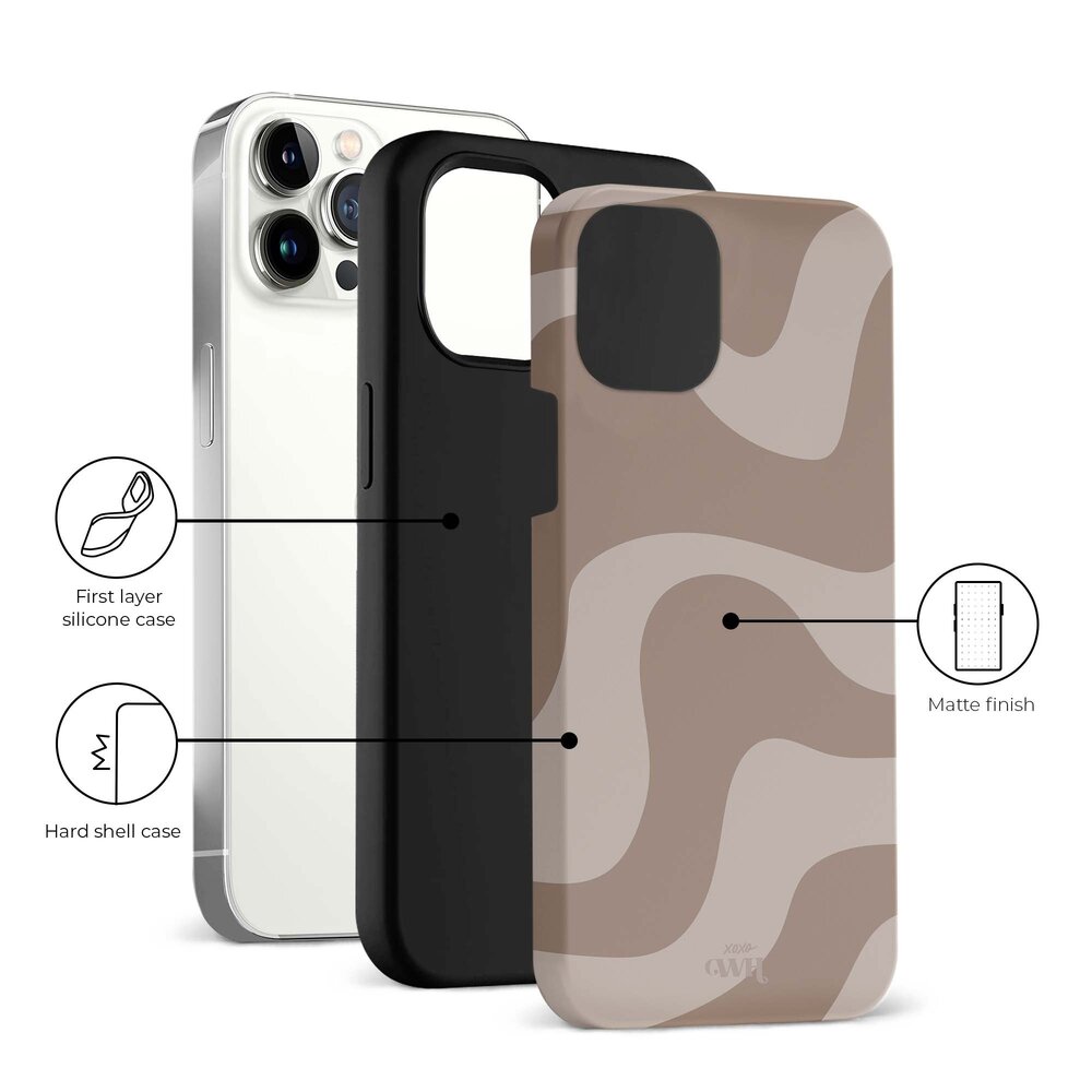 xoxo Wildhearts xoxo Wildhearts Ride With Me Brown - iPhone 12 Pro Max Hülle