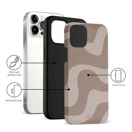 xoxo Wildhearts xoxo Wildhearts Ride With Me Brown - iPhone 12 Pro Max Hülle