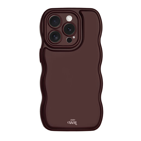 xoxo Wildhearts xoxo Wildhearts Glossy Wavy Case Burgundy - iPhone 13 Pro Hülle xoxo Wildhearts xoxo Wildhearts Glossy Wavy Case Burgundy - iPhone 13 Pro Hülle