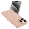 Coverzs Coverzs iPhone 13 Pro Max MagSafe Silikonhülle 'Slim' (Hellrosa) Coverzs Coverzs iPhone 13 Pro Max MagSafe Silikonhülle 'Slim' (Hellrosa)
