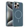 Coverzs Coverzs iPhone 14 Pro Max MagSafe Silikonhülle 'Slim' (Dunkelblau) Coverzs Coverzs iPhone 14 Pro Max MagSafe Silikonhülle 'Slim' (Dunkelblau)