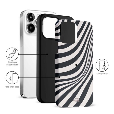 xoxo Wildhearts xoxo Wildhearts Optical Illusion - iPhone 15 Pro Hülle xoxo Wildhearts xoxo Wildhearts Optical Illusion - iPhone 15 Pro Hülle