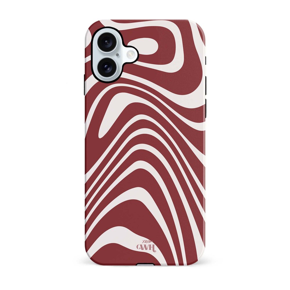 xoxo Wildhearts xoxo Wildhearts Boogie Wonderland Red - iPhone 16 Hülle