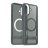 Coverzs Coverzs iPhone 16 matte MagSafe Hülle mit Ständer (Grau) Coverzs Coverzs iPhone 16 matte MagSafe Hülle mit Ständer (Grau)
