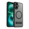 Coverzs Coverzs iPhone 16 matte MagSafe Hülle mit Ständer (Schwarz) Coverzs Coverzs iPhone 16 matte MagSafe Hülle mit Ständer (Schwarz)