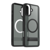 Coverzs Coverzs iPhone 16 matte MagSafe Hülle mit Ständer (Schwarz) Coverzs Coverzs iPhone 16 matte MagSafe Hülle mit Ständer (Schwarz)