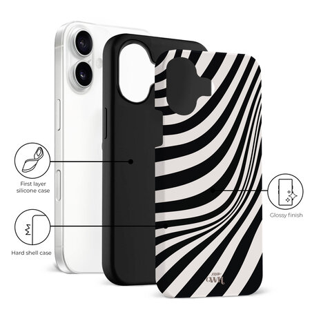 xoxo Wildhearts xoxo Wildhearts Optical Illusion - iPhone 16 Hülle xoxo Wildhearts xoxo Wildhearts Optical Illusion - iPhone 16 Hülle