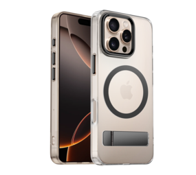 Coverzs iPhone 16 Pro Max MagSafe Hardcase mit Ständer (Schwarz) Coverzs iPhone 16 Pro Max MagSafe Hardcase mit Ständer (Schwarz)